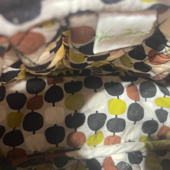 Vera Bradley Frannie Crossbody/Shoulder Bag - Retired Cocoa Moss - Picture 8 of 11